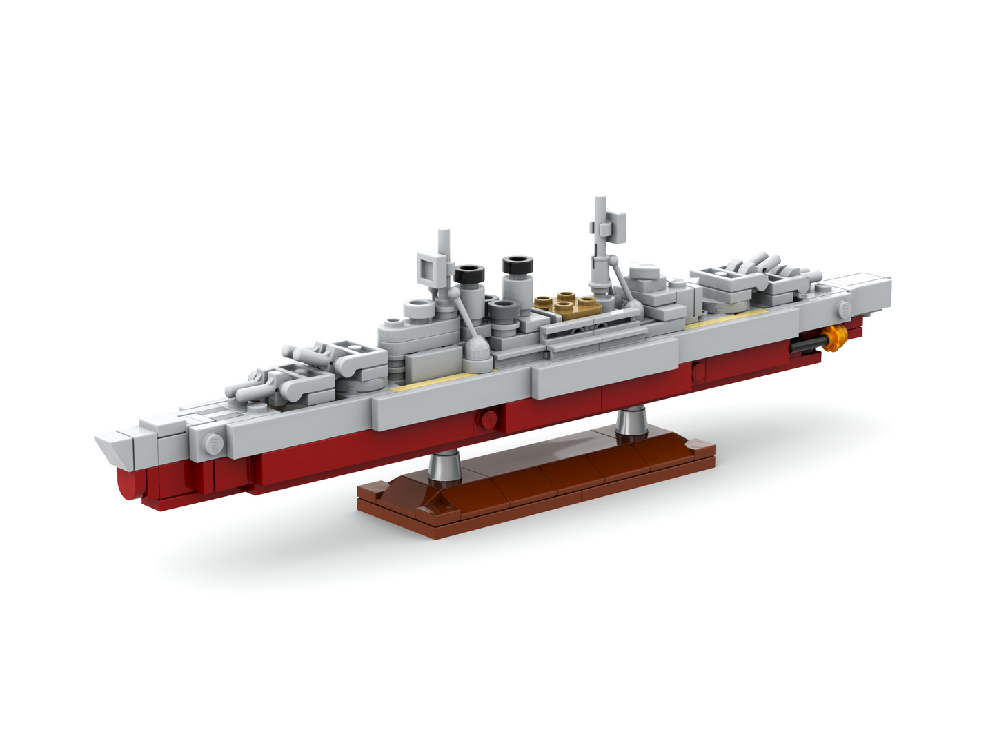 LEGO HMS Hood Battlecruiser MOC - Instructions de montage PDF